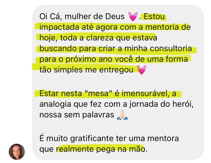 Depoimento de Aluna Tríade